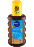 Nivea Sun Protect & Bronze OF20 olej na opalování podporující zhnědnutí 200 ml sprej
