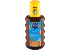 Nivea Sun Protect & Bronze OF20 olej na opalování podporující zhnědnutí 200 ml sprej