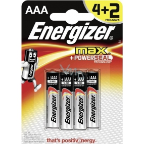 Energizer AAA LR03 1,5V Ultra+ baterie 6 kusů