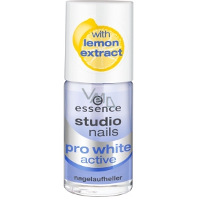 Essence Studio Nails Pro White Active lak na nehty 8 ml