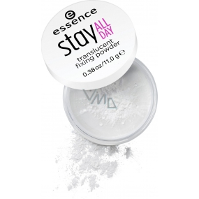 Essence Stay All Day Translucent Fixing Powder transparentní pudr 10 Translucent 11 g