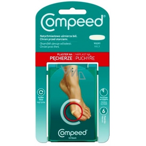 Compeed náplast na puchýře malá 6 kusů