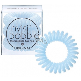 Invisibobble Original Something Blue Gumička do vlasů světle modrá spirálová 3 kusy