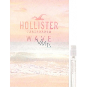 Hollister Wave for Her parfémovaná voda 2 ml s rozprašovačem, vialka