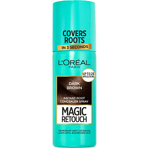 L'Oréal Magic Retouch Dark brown zakrytí odrostů, 75 ml
