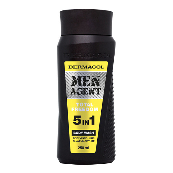 Dermacol Men Agent 5v1 Total Freedom sprchový gel 250 ml