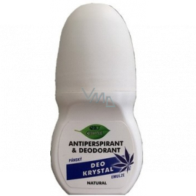 Bione Cosmetics for Men Modrý XXL kuličkový antiperspirant deodorant roll-on pro muže 80 ml