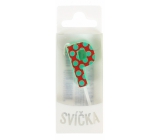 Albi Dortová svíčka single - Písmeno P, 2,5 cm