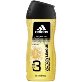 Adidas Victory League 3v1 sprchový gel pro muže 250 ml