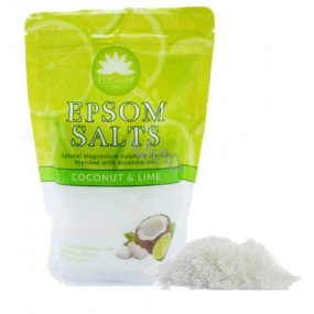 Elysium Spa Kokos a limetka relaxační sůl do koupele s přírodním magnesiem a esenciálními oleji 450 g