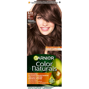 Garnier Color Naturals Creme barva na vlasy, 5.12 Ledová světle hnědá