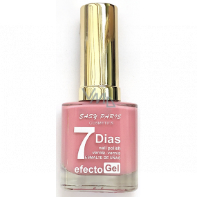 Moje 7Dias Efecto Gel gelový lak na nehty světle růžový č.90 13 ml