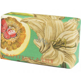 English Soap Grapefruit & Lily - Grapefruit a lilie přírodní parfémované toaletní mýdlo s bambuckým máslem 240 g