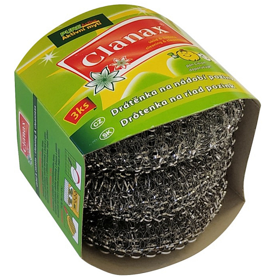 Clanax Drátěnka pozink 3 x 13,5 g