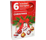Admit Tea Lights Christmas vonné čajové svíčky 6 kusů, doba hoření 3 - 4 hodiny