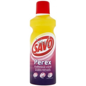 Savo Perex Květinová vůně parfémovaný přípravek předpírání a bělení prádla 1 l