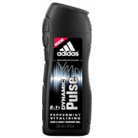 Adidas Dynamic Pulse 3v1 sprchový gel na tělo a vlasy pro muže 250 ml