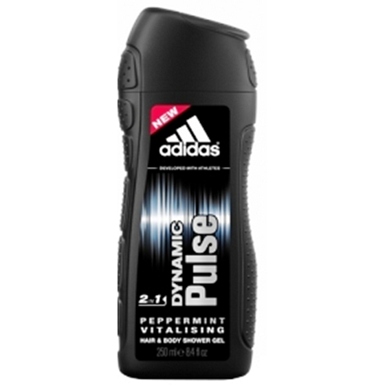 Adidas Dynamic Pulse 3v1 sprchový gel na tělo a vlasy pro muže 250 ml