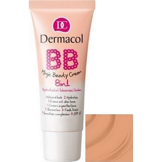 Dermacol Magic Beauty Cream hydratační BB krém 8v1 odstín Sand 30 ml