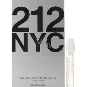 Carolina Herrera 212 NYC Woman toaletní voda pro ženy 1,5 ml s rozprašovačem, vialka