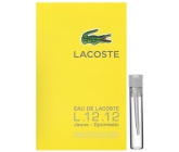 Lacoste Eau de Lacoste L.12.12 Yellow (Jaune) toaletní voda pro muže 2 ml, vialka