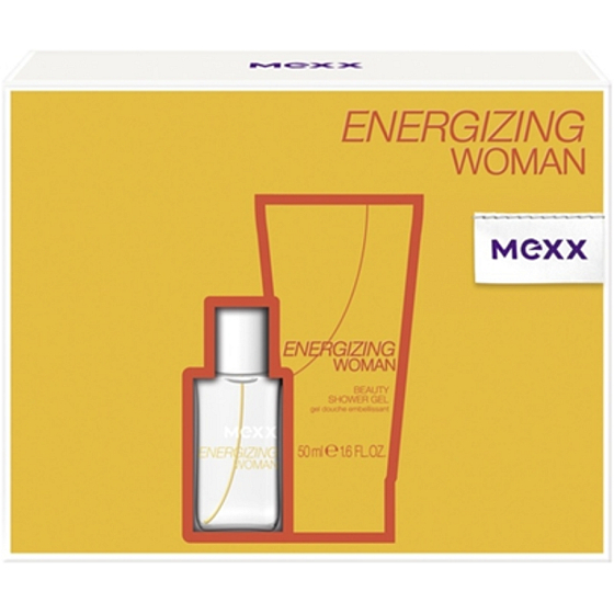 Mexx Energizing Woman toaletní voda 15 ml + sprchový gel 50 ml, dárková sada