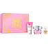 Versace Bright Crystal toaletní voda pro ženy 90 ml + tělové mléko 100 ml + přívěšek na klíč, dárková sada