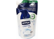 Nivea Creme Soft tekuté mýdlo s mandlovým olejem náhradní náplň 500 ml