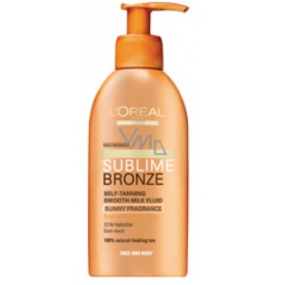 Loreal Paris Sublime Bronze samoopalovací mléko na obličej a tělo 150 ml