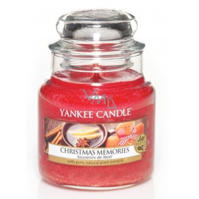 Yankee Candle Christmas Memories - Vánoční vzpomínky vonná svíčka Classic malá sklo 104 g