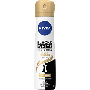 Nivea Black & White Invisible Silky Smooth antiperspirant, 150 ml Nivea Black & White Invisible Silky Smooth antiperspirant, 150 ml