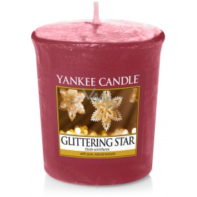 Yankee Candle Glittering Star - Zářivá hvězda vonná svíčka votivní 49 g
