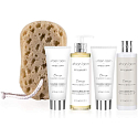 Baylis & Harding Pomeranč, Bergamot a Bobkové listy čisticí mycí gel 250 ml + mycí krém 250 ml + tělový krém 100 ml + krém na ruce 100 ml + přírodní mycí houba, kosmetická sada
