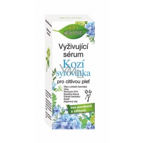 Bione Cosmetics Kozí syrovátka vyživující sérum pro obnovu hutnosti pleti pro citlivou pleť 40 ml