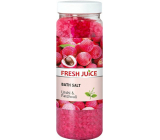 Fresh Juice Litchi & Patchouli koupelová sůl 700 g