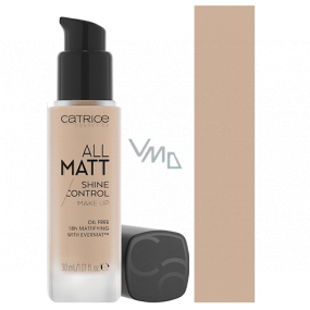Catrice All Matt Shine Control make-up 015 Cool Vanilla Beige 30 ml