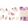Puzzle dřevěné nábytek pro panenky Lenoška 20 x 15 cm