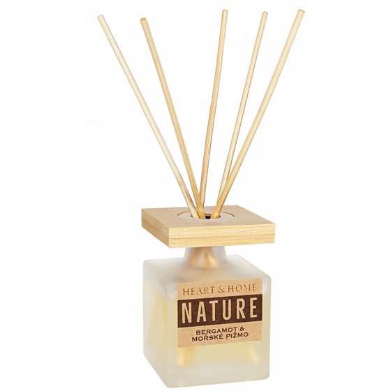 Heart & Home Nature Bergamot a mořské pižmo difuzér 80 ml
