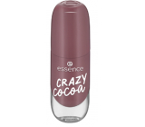 Essence Nail Colour Gel gelový lak na nehty 29 Crazy Cocoa 8 ml