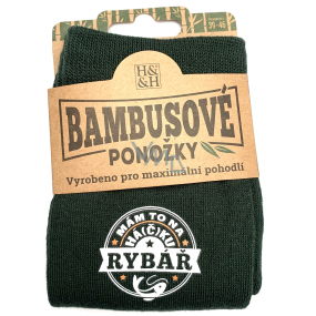 Albi Bambusové ponožky Rybář, velikost 39 - 46