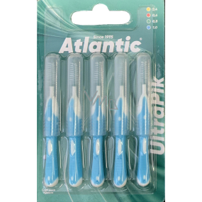 Atlantic UltraPik mezizubní kartáčky 1 mm Modré 5 kusů
