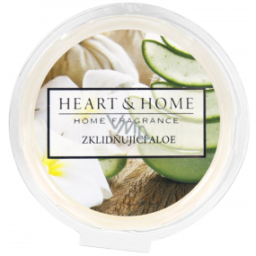 Heart & Home Zklidňující aloe sójový přírodní vonný vosk 26 g