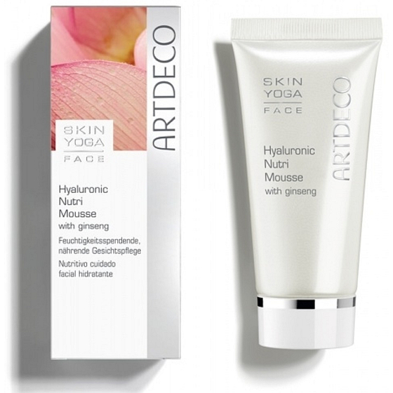 Artdeco Skin Yoga Hyaluronic Nutri Mousse hydratační vyživující pěna s ženšenem pro zralou pleť 50 ml