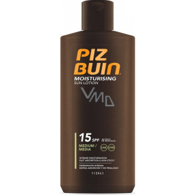 Piz Buin Moisturising Sun Lotion SPF15 hydratační mléko na opalování 200 ml