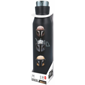 Epee Merch Star Wars Mandalorian nerezová termo láhev černá 580 ml