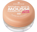 Essence Natural Matte Mousse Foundation 02 pěnový make-up 16 g