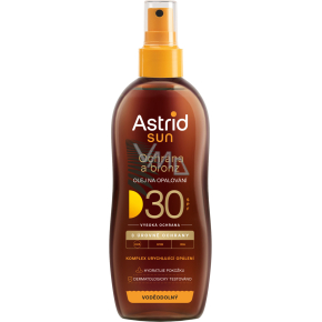 Astrid Sun OF 30 olej na opalování, 200 ml