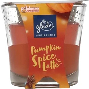 Glade svíčka vonná Maxi Pumpkin Spice Latte, 204 g