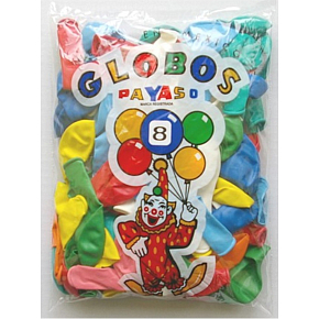 Globos balonek nafukovací koule 23/80cm, 100 ks