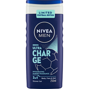 Nivea Men Ultra Charge sprchový gel, 250 ml Nivea Men Ultra Charge sprchový gel, 250 ml